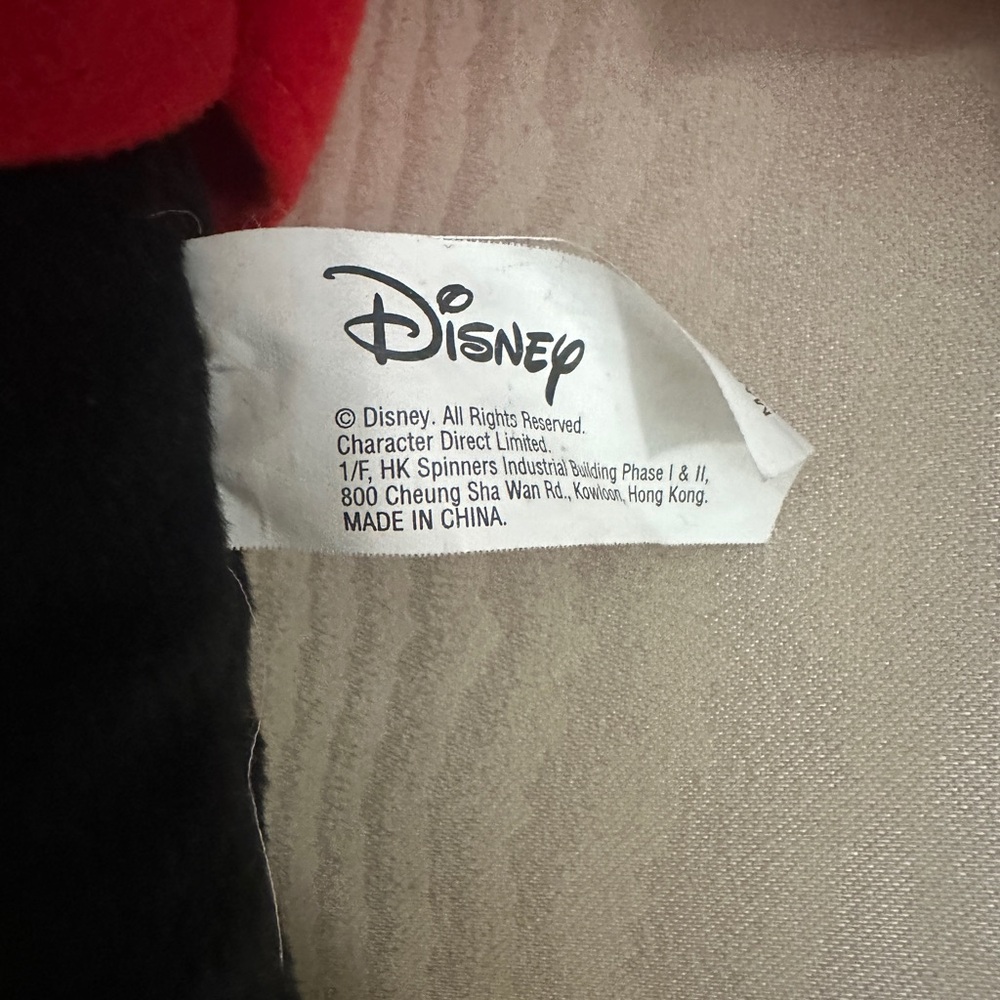 Vintage Mickey Mouse Plush Large - Picture 2 of 6